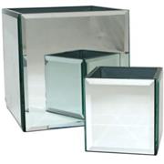 Mirror Cube Vase