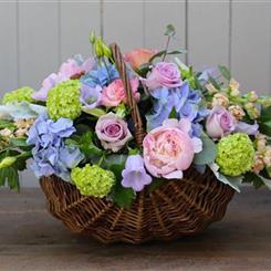 A Vintage Florist Choice Basket