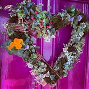 Growing Door Wreath