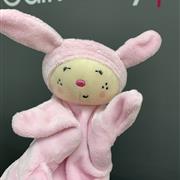 Pink hand puppet