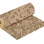 Natural gold paper roll