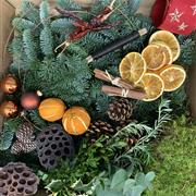 Christmas door wreath kit 