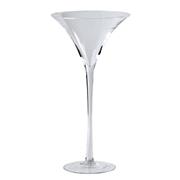 Glass martini vase 60cm