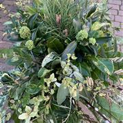 Natural Foliage Casket Spray