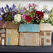 Ceramic Village Arrangement