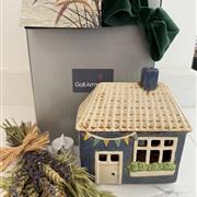 Blue Village House Gift Set